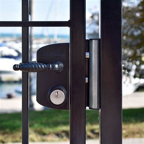 steel lock box for gate hardware|special locks for gate doors.